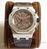  Audemars Piguet Royal Oak Offshore Swiss 3126 Chronograph Watch Gray Dial